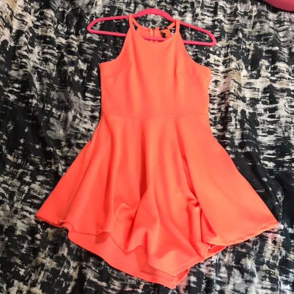 Coral color dress - Picture 1 of 1